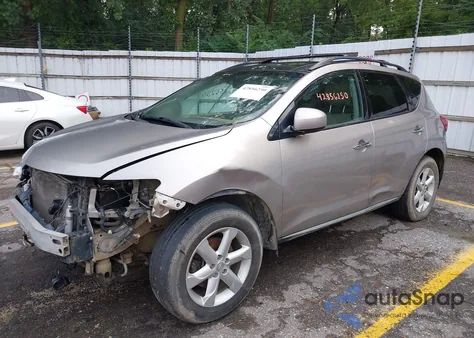 2010 Nissan Murano Sl из США, поврежденный, VIN JN8AZ1MW6AW101271